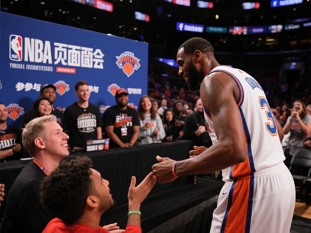 NBA球迷见面会重启，偶像与粉丝零距离互动